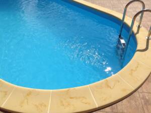 Bazénový lem KLASIC umělý pískovec žlutá