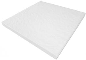 Dlažba betonová pro okolí bazénu čtverec Exclusive bílá