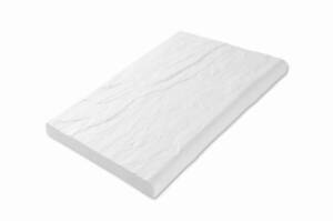 Foto bazénový lem betonový Rovný, délky 58 cm, bílý